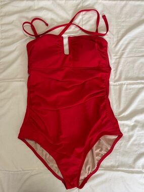 NWOT Red one piece swimsuit